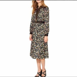 Tory Burch Promenade Floral Silk Tunic Dress